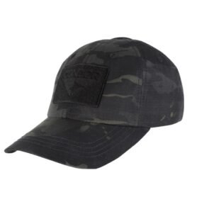 CONDOR OUTDOOR čepice OPERATOR s velcro panely MULTICAM BLACK