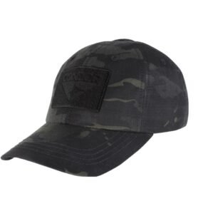 CONDOR OUTDOOR čepice OPERATOR s velcro panely MULTICAM BLACK