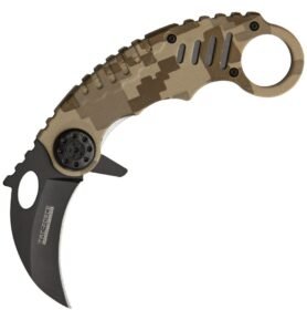 TAC-FORCE nůž zavírací KARAMBIT DIGITAL DESERT