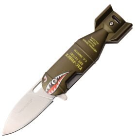 TAC-FORCE nůž zavírací LETECKÁ PUMA ZELENÝ