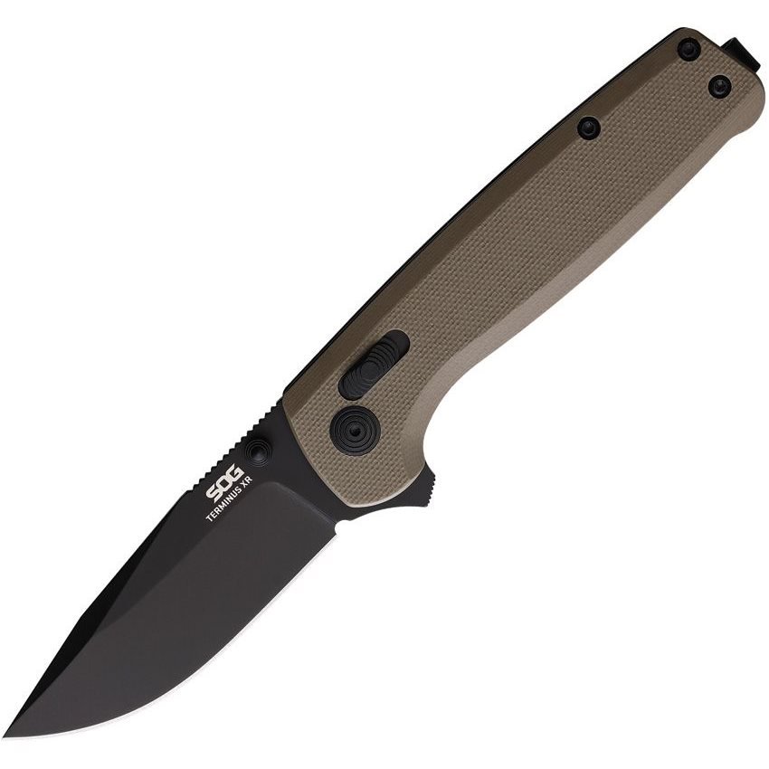 SOG nůž zavírací TERMINUS XR G10 FDE