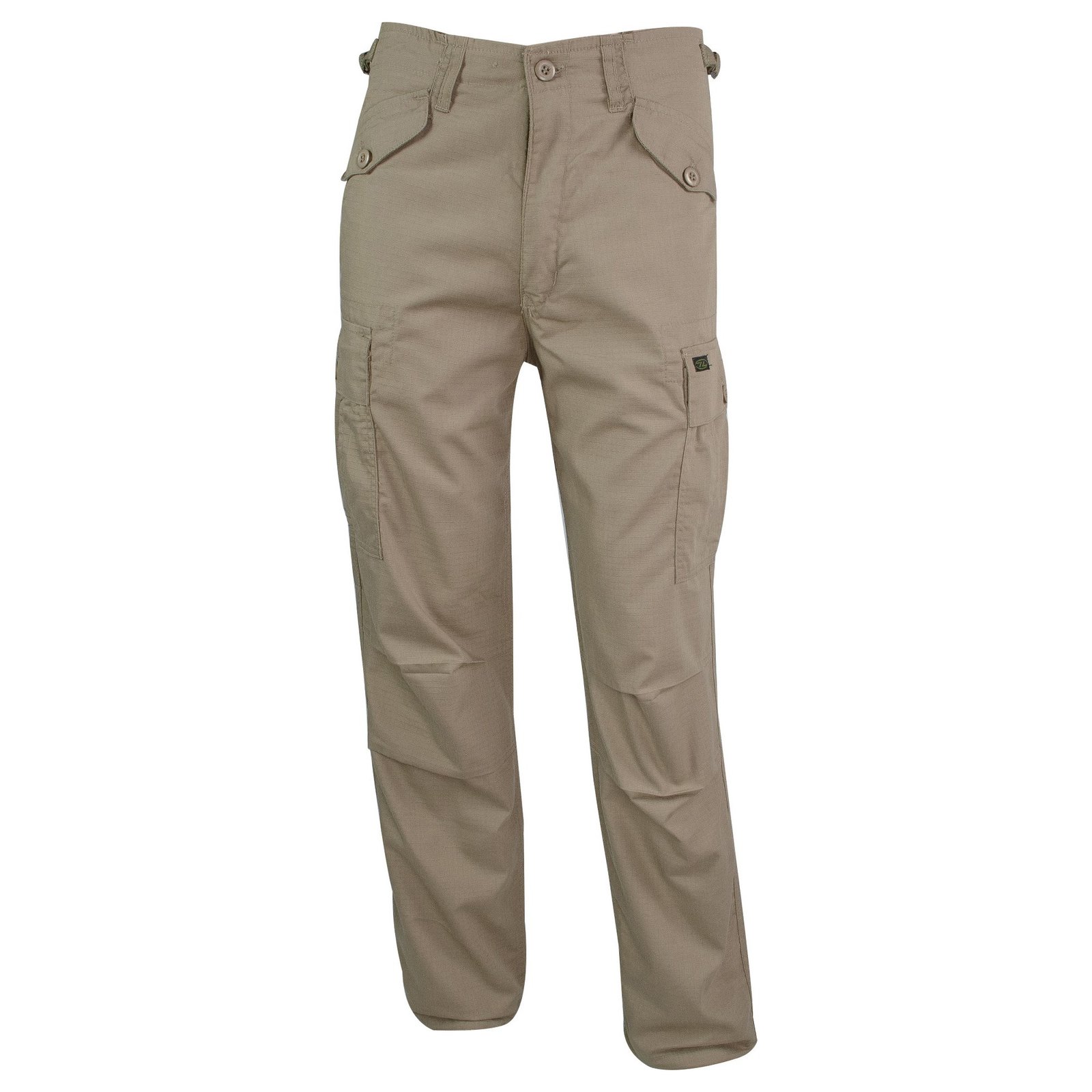 Kalhoty M65 MILITARY STYLE rip-stop KHAKI vel. 30