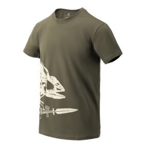 Triko skelet chameleona ZELENÉ vel. XXL