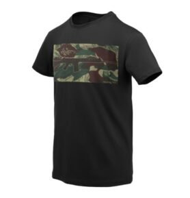 Triko FN FAL ČERNÉ/RHODESIAN CAMO vel. L