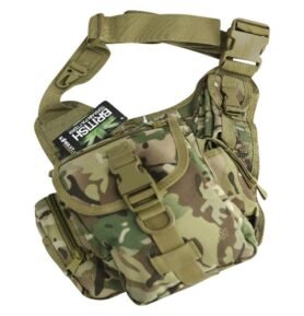 KOMBAT taška taktická SHOULDER přes rameno BTP CAMO