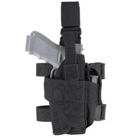 CONDOR OUTDOOR pouzdro pistolové stehenní TORNADO ČERNÉ