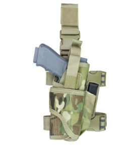 CONDOR OUTDOOR pouzdro pistolové stehenní TORNADO MULTICAM