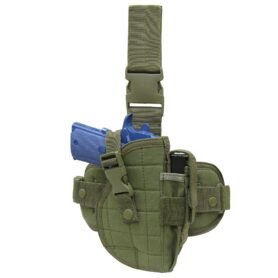 CONDOR OUTDOOR pouzdro pistolové stehenní LEG HOLSTER ZELENÉ