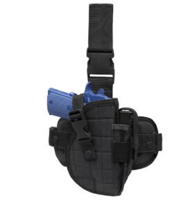CONDOR OUTDOOR pouzdro pistolové stehenní LEG HOLSTER ČERNÉ