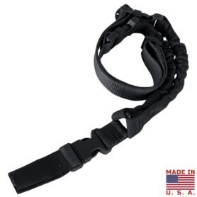 CONDOR OUTDOOR popruh zbraňový US COBRA jednobodový ČERNÝ