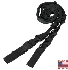 CONDOR OUTDOOR popruh zbraňový US CBT BUNGEE ČERNÝ