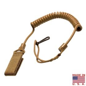 CONDOR OUTDOOR šňůra bezpečnostní LANYARD pro pistol COYOTE BROWN