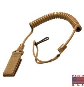 CONDOR OUTDOOR šňůra bezpečnostní LANYARD pro pistol COYOTE BROWN