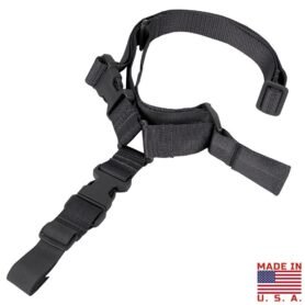 CONDOR OUTDOOR popruh zbraňový QUICK jednobodový ČERNÝ