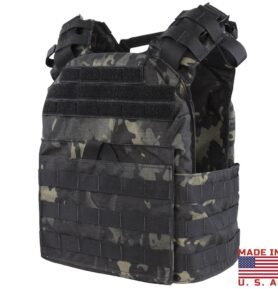 CONDOR OUTDOOR vesta lehká CYCLONE MOLLE nosič plátů MULTICAM BLACK