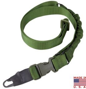 CONDOR OUTDOOR popruh zbraňový VIPER BUNGEE jednobodový ZELENÝ