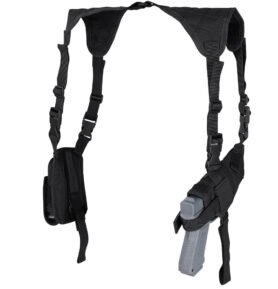 CONDOR OUTDOOR pouzdro podpažní pistolové UNI horizontální ČERNÉ