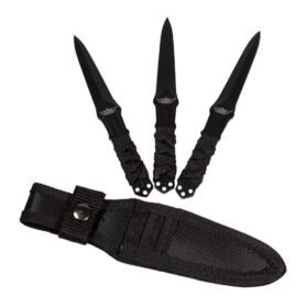 UZI nůž vrhací set 3 kusů s pouzdrem