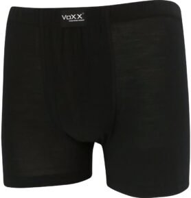 Trenky Boxerky funkční pánské MERINOWOOL 05 ČERNÉ vel. L