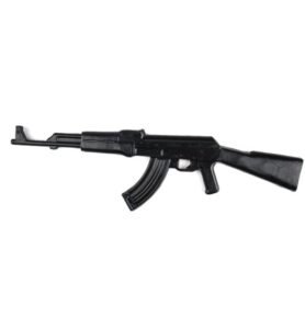 Maketa samopal cvičný AK-47 gumový ČERNÝ