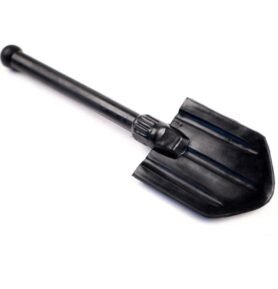 Maketa lopatka polní cvičná gumová ČERNÁ