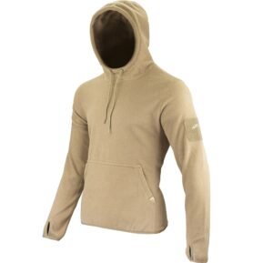 Mikina klokanka s kapucí FLEECE COYOTE vel. XXL