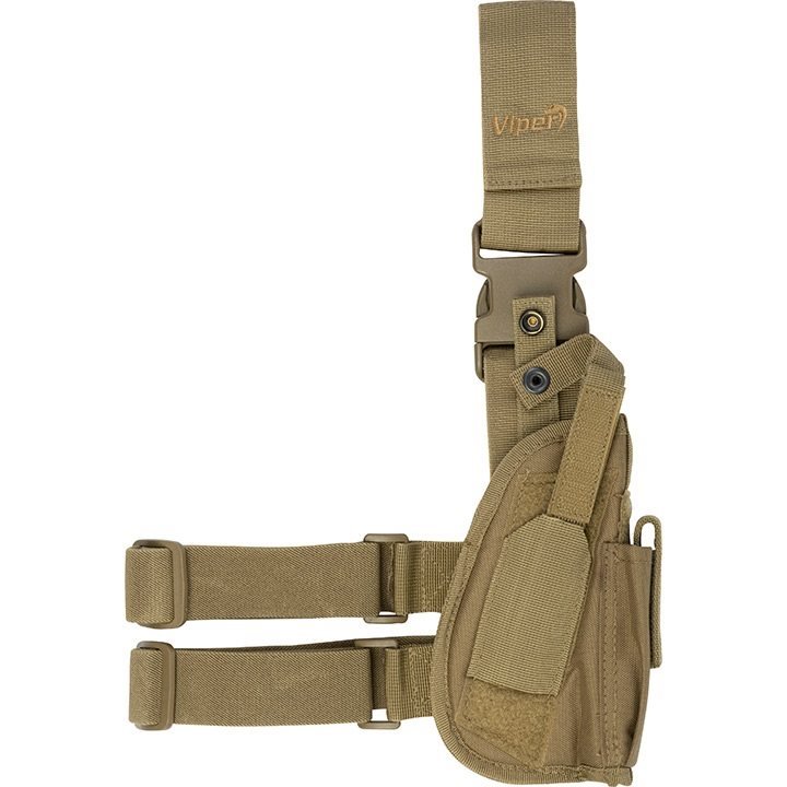 Viper pouzdro pistolové TACTICAL stehenní COYOTE