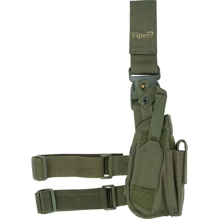 Viper pouzdro pistolové TACTICAL stehenní ZELENÉ