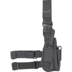 Viper pouzdro pistolové TACTICAL stehenní TITANIUM ŠEDÉ