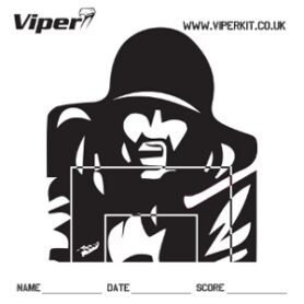 Viper terč POSTAVA papírový oboustranný