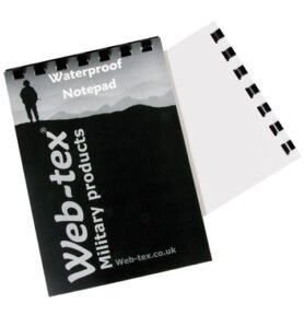 Zápisník nepromokavý web-tex A6