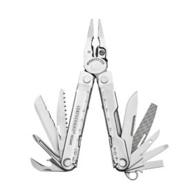 Leatherman kleště multifunkční skládací REBAR STŘÍBRNÉ