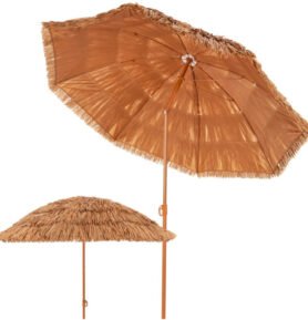 Zahradní slunečník 135 cm SPRINGOS HAVAJ BU0023 hnědý