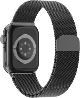 Eternico Elegance Milanese pro Apple Watch 44mm / 45mm / 46mm / Ultra 49mm black
