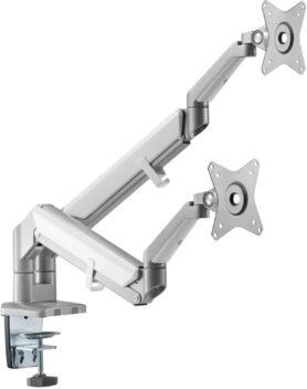 AlzaErgo Arm D220S Space Saver stříbrný