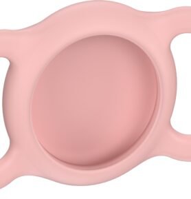 AlzaGuard Pet Collar Mount for AirTag růžový