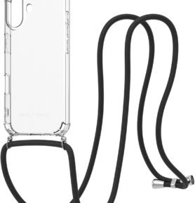 AlzaGuard Luxe Lanyard Case pro iPhone 17 černý