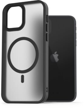 AlzaGuard Matte Case Compatible with Magsafe pro iPhone 11 černý