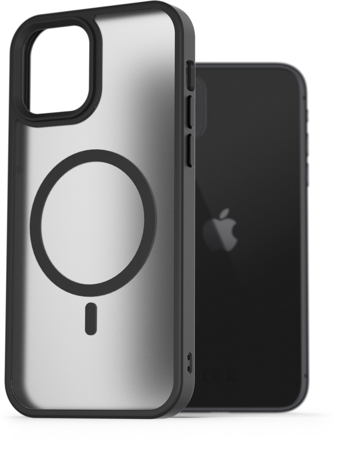 AlzaGuard Matte Case Compatible with Magsafe pro iPhone 11 černý