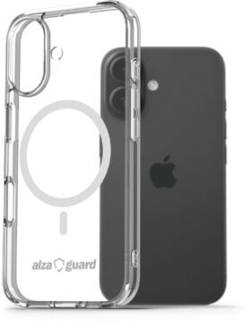 AlzaGuard Crystal Clear TPU Case Compatible with Magsafe pro iPhone 16