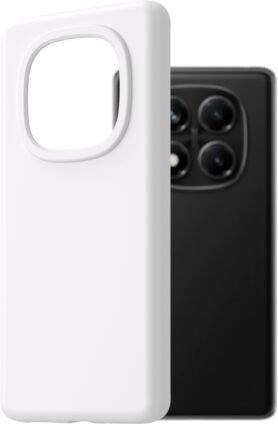 AlzaGuard Premium Silicone Case pro Xiaomi Redmi Note 14 Pro 5G bílý