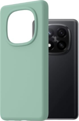 AlzaGuard Premium Silicone Case pro Xiaomi Redmi Note 14 Pro+ světle zelený