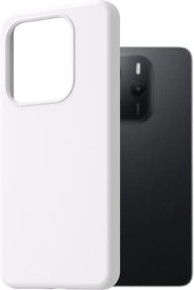 AlzaGuard Premium Silicone Case pro Xiaomi Redmi Note 14 4G bílý