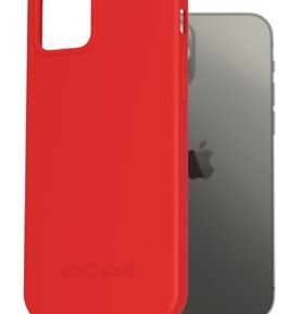 AlzaGuard Matte TPU Case pro iPhone 12 / 12 Pro červený