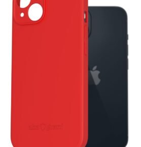 AlzaGuard Matte TPU Case pro iPhone 14 červený
