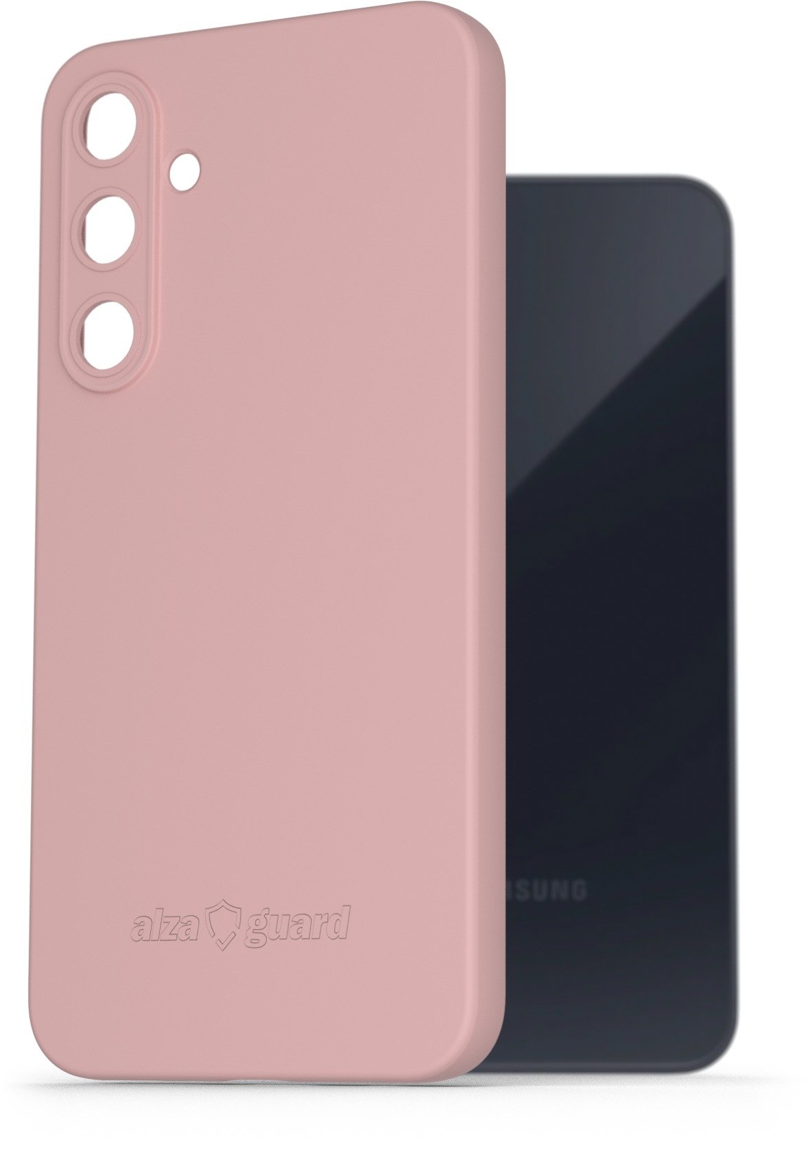 AlzaGuard Matte TPU Case pro Samsung Galaxy A35 5G růžový