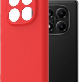 AlzaGuard Matte TPU Case pro Xiaomi Redmi Note 14 Pro 4G červený