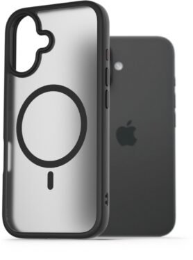 AlzaGuard Matte Case Compatible with Magsafe pro iPhone 16 černý