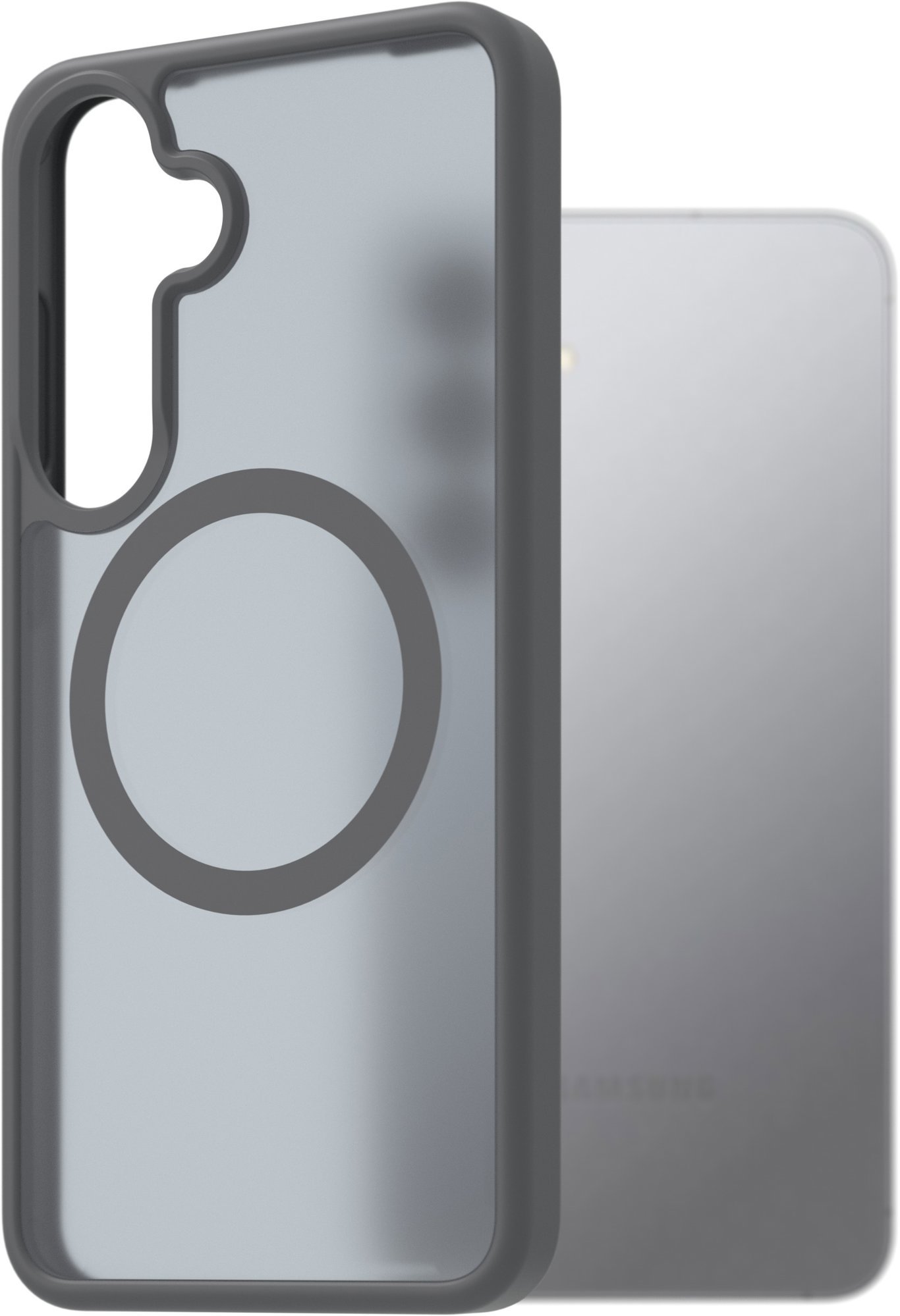 AlzaGuard Matte Case Compatible with Magsafe pro Samsung Galaxy S25+ šedý