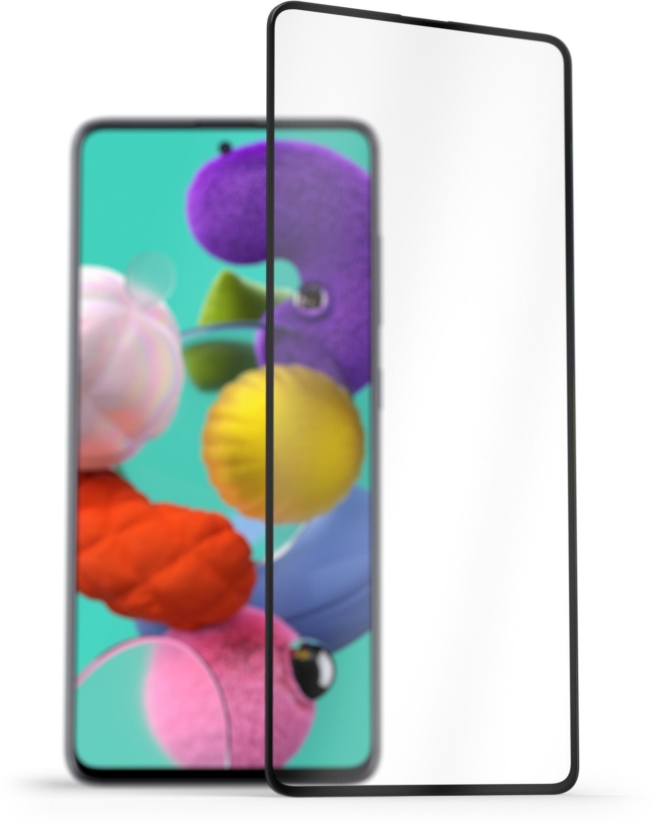 AlzaGuard 2.5D FullCover Glass Protector pro Samsung Galaxy A51 černý